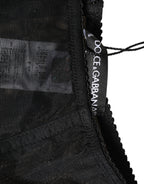 Dolce & Gabbana Black High Waist Mesh Sheer Shapewear Underwear - Eljoys Fashion 