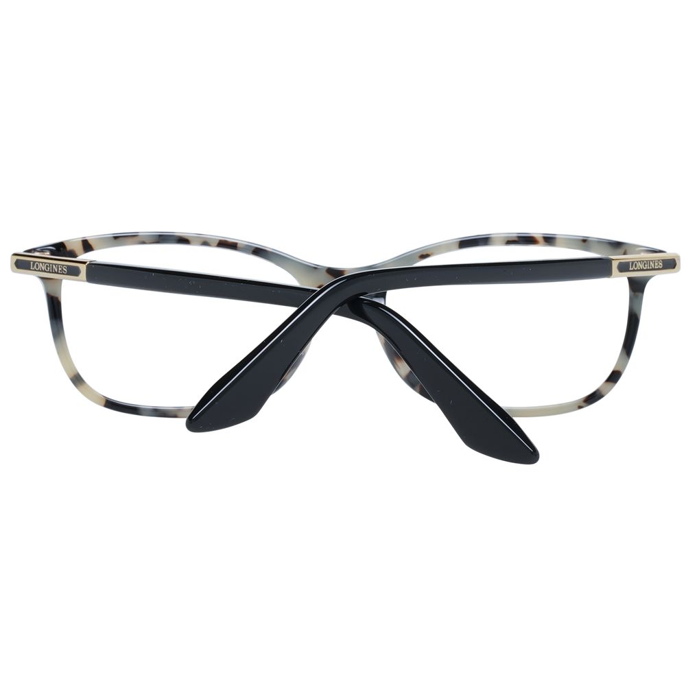 Longines multicolor plastic glasses frames with a sleek, modern design and vibrant color accents.