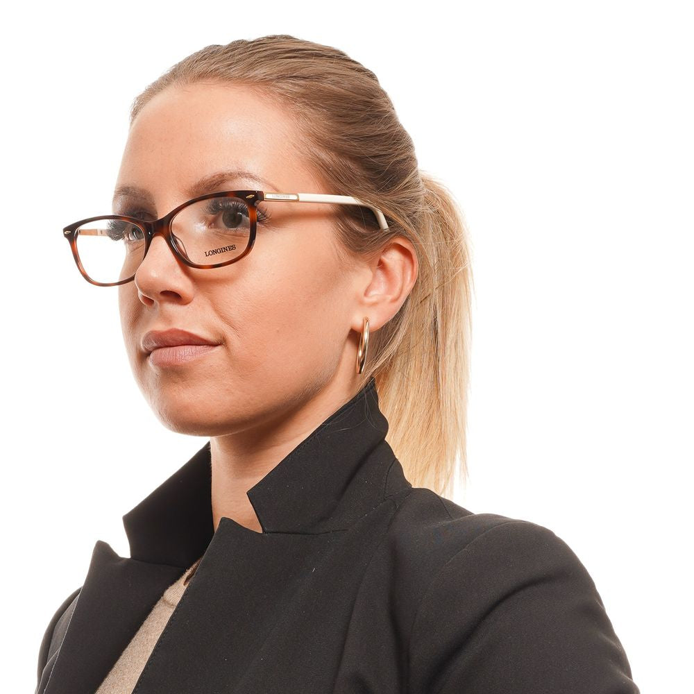 Longines Brown Acetate Glasses Frames Longines