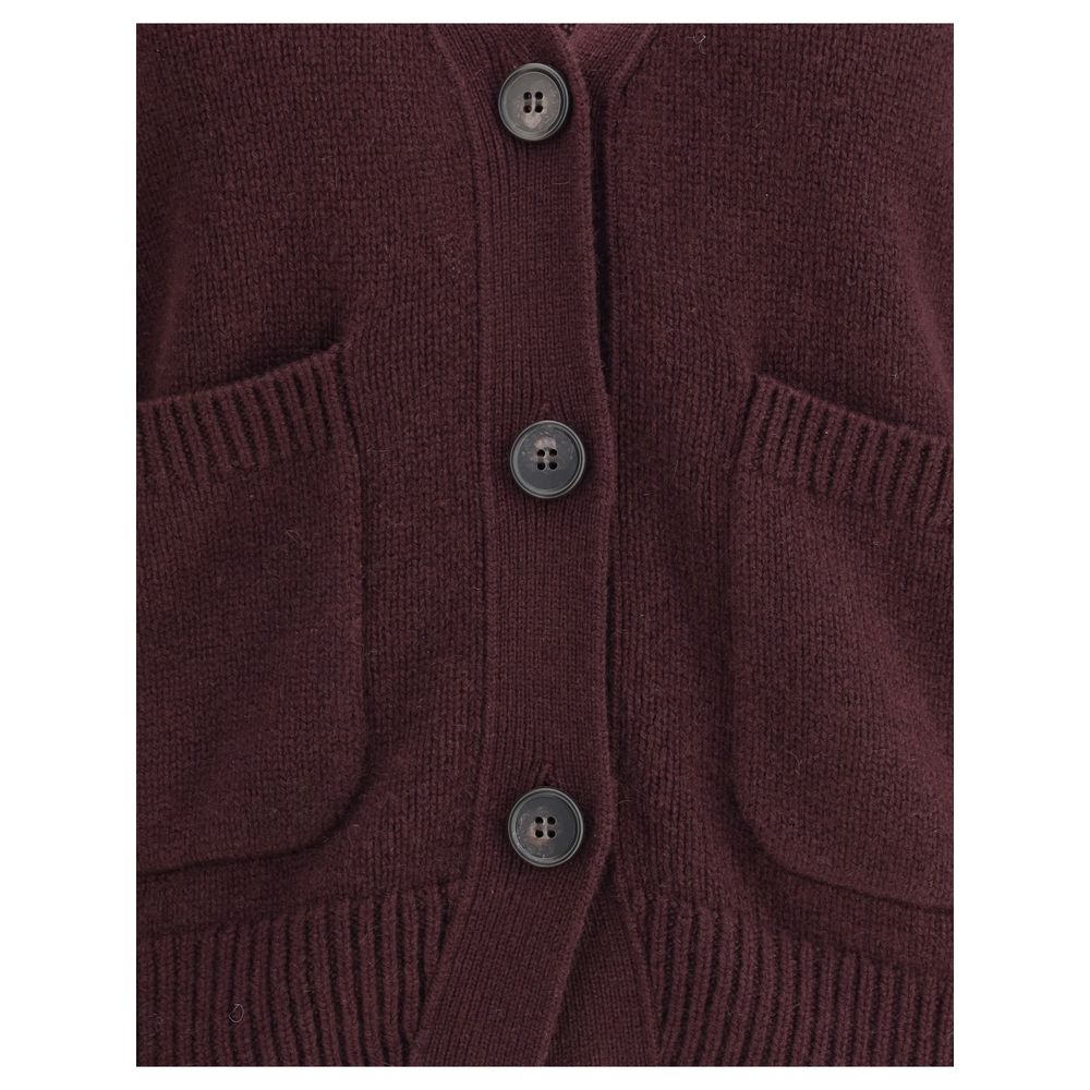 Lisa Yang Purple Cashmere Cardigan Lisa Yang