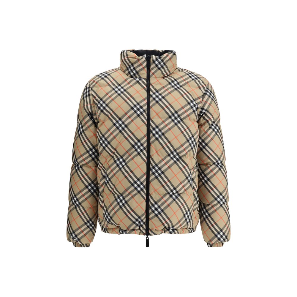 Burberry Check Down Jacket