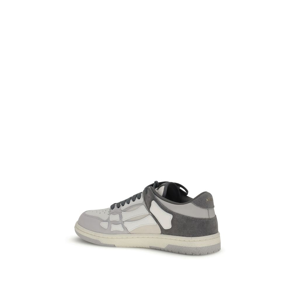 Amiri Distressed Skel Top Low Sneakers