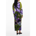 Desigual Verde Polyester Women Skirt with Elastic Waist