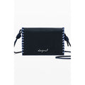 Desigual Nero polyurethane women’s wallet with multiple card slots and zip coin pocket, stylish and functional accessory.