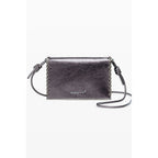 Desigual Bronzo polyurethane women's wallet with card slots and zippered compartment, stylish and compact accessory.