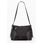 Desigual brown polyurethane women's handbag with stylish design and shoulder strap, perfect for casual and chic outfits.