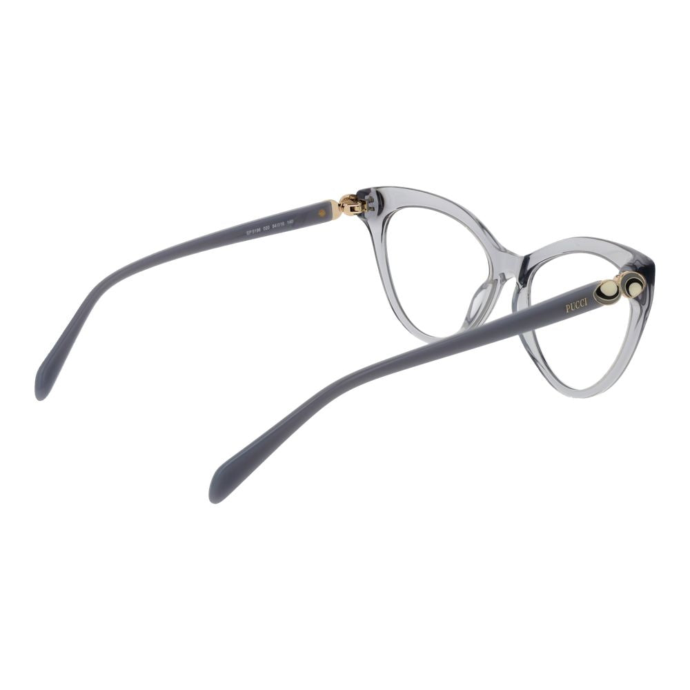 Emilio Pucci Gray Acetate Glasses Frames Emilio Pucci
