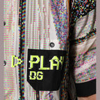 Dolce & Gabbana Multicolor Graphic Collared Casual Shirt Dolce & Gabbana