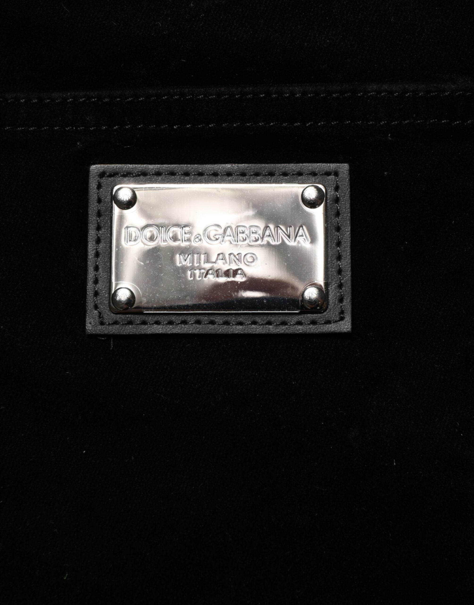 Dolce & Gabbana Black Cotton Slim Fit Denim Trouser Jeans Dolce & Gabbana