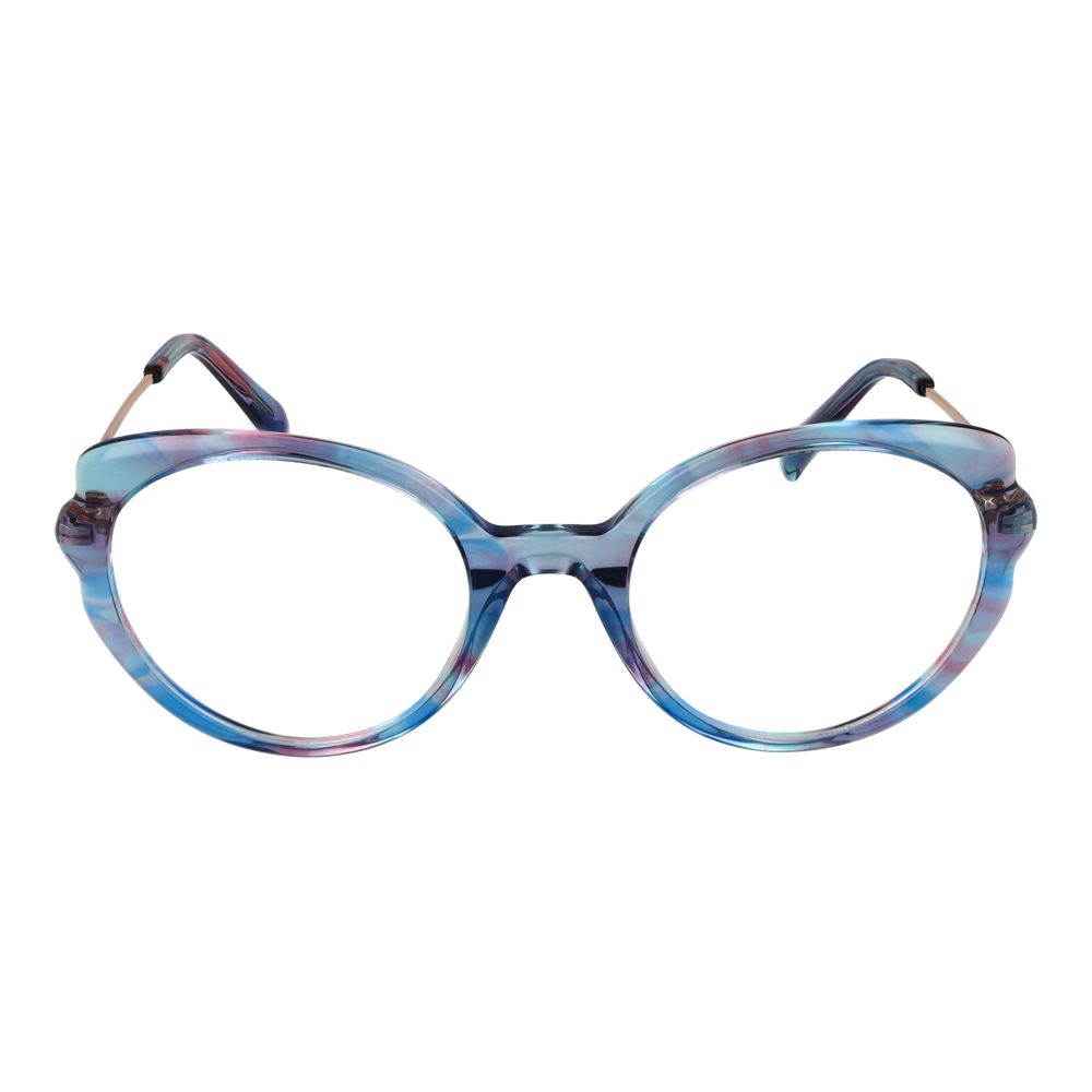 Emilio Pucci Blue Plastic Glasses Frames Emilio Pucci