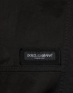 Dolce & Gabbana Black Cotton Cargo Jogger Sweatpants Pants Dolce & Gabbana