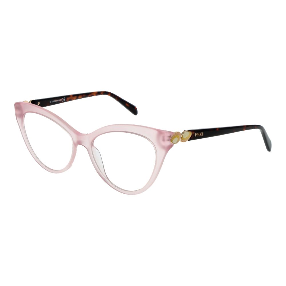 Emilio Pucci Pink Plastic Glasses Frames Emilio Pucci