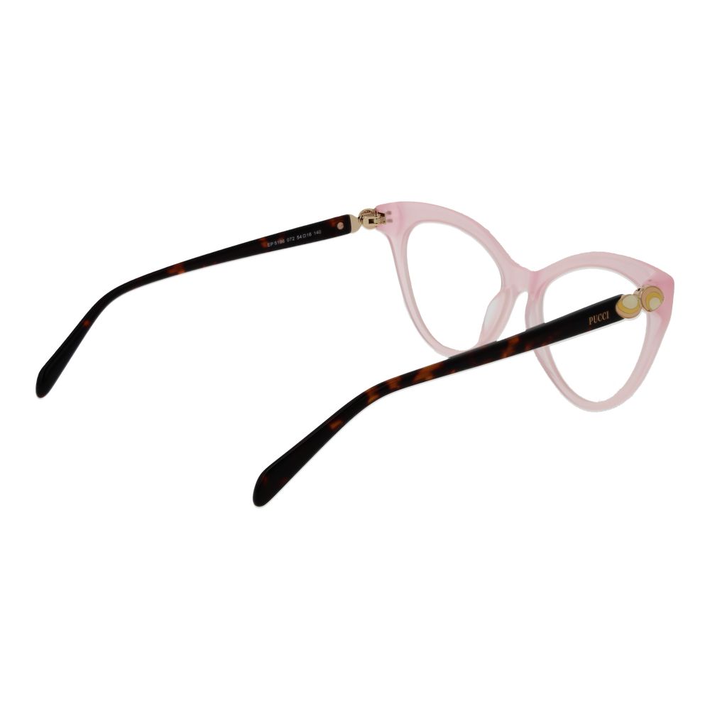 Emilio Pucci Pink Plastic Glasses Frames Emilio Pucci