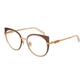 Emilio Pucci Brown Metal Glasses Frames Emilio Pucci