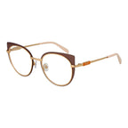 Emilio Pucci Brown Metal Glasses Frames Emilio Pucci
