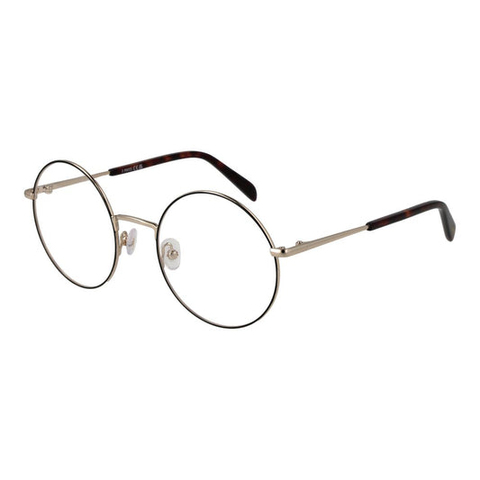 Emilio Pucci Black Metal Glasses Frames Emilio Pucci