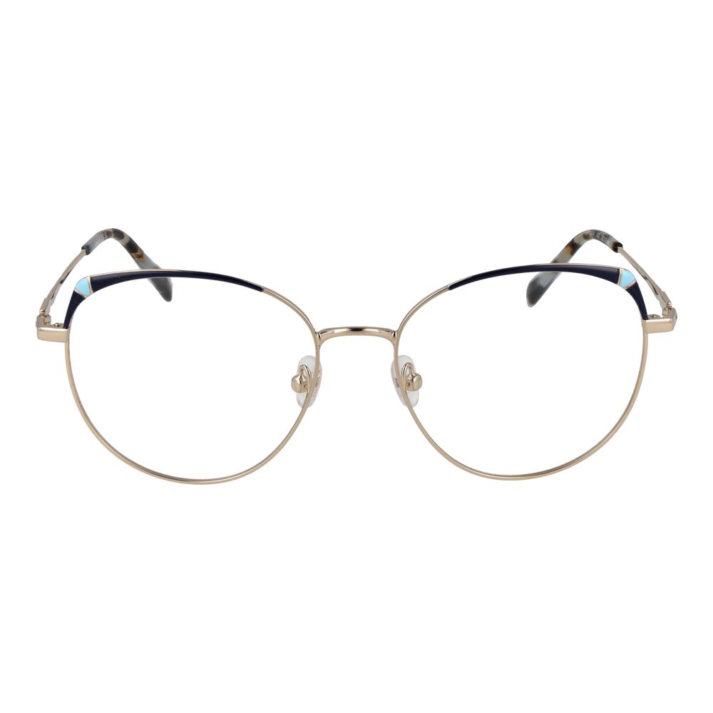 Emilio Pucci Gold Metal Glasses Frames Emilio Pucci
