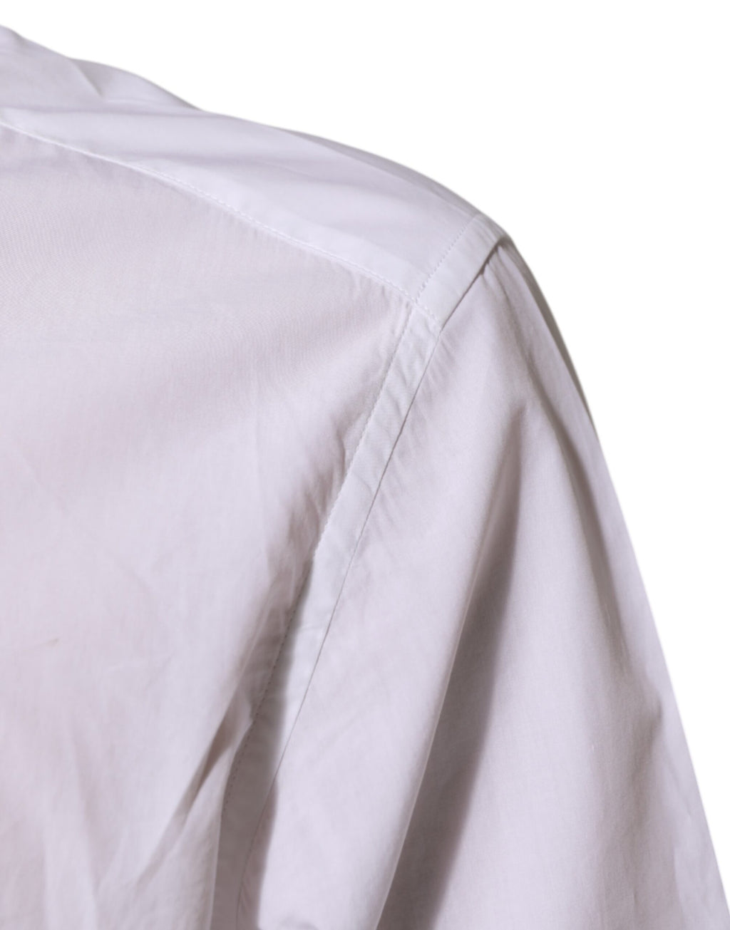 Dolce & Gabbana White Cotton MARTINI Men Formal Dress Shirt Dolce & Gabbana