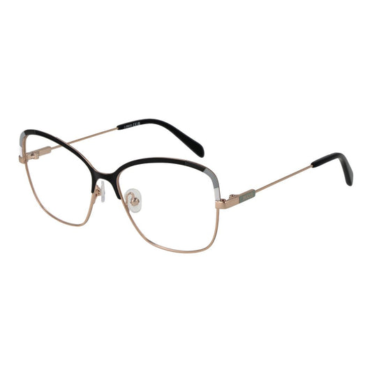 Emilio Pucci Black Metal Glasses Frames Emilio Pucci