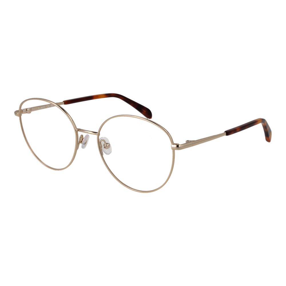 Emilio Pucci Gold Metal Glasses Frames Emilio Pucci