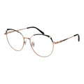 Emilio Pucci rose gold metal glasses frames with sleek design and clear glass lenses, stylish eyewear for modern fashion.
