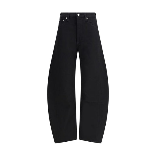 Agolde Black Recycled Cotton High-Waisted Jean Agolde