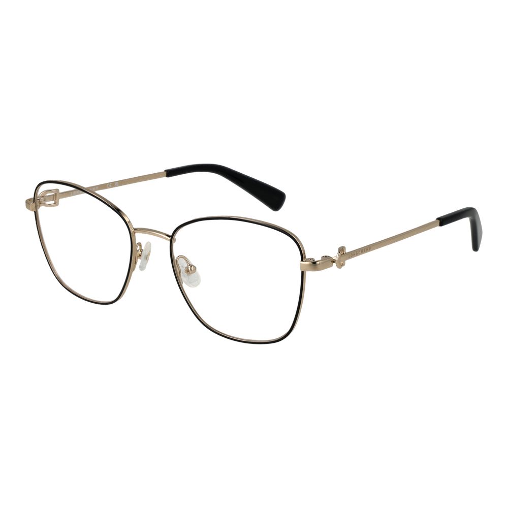 Longchamp Black Metal Glasses Frames