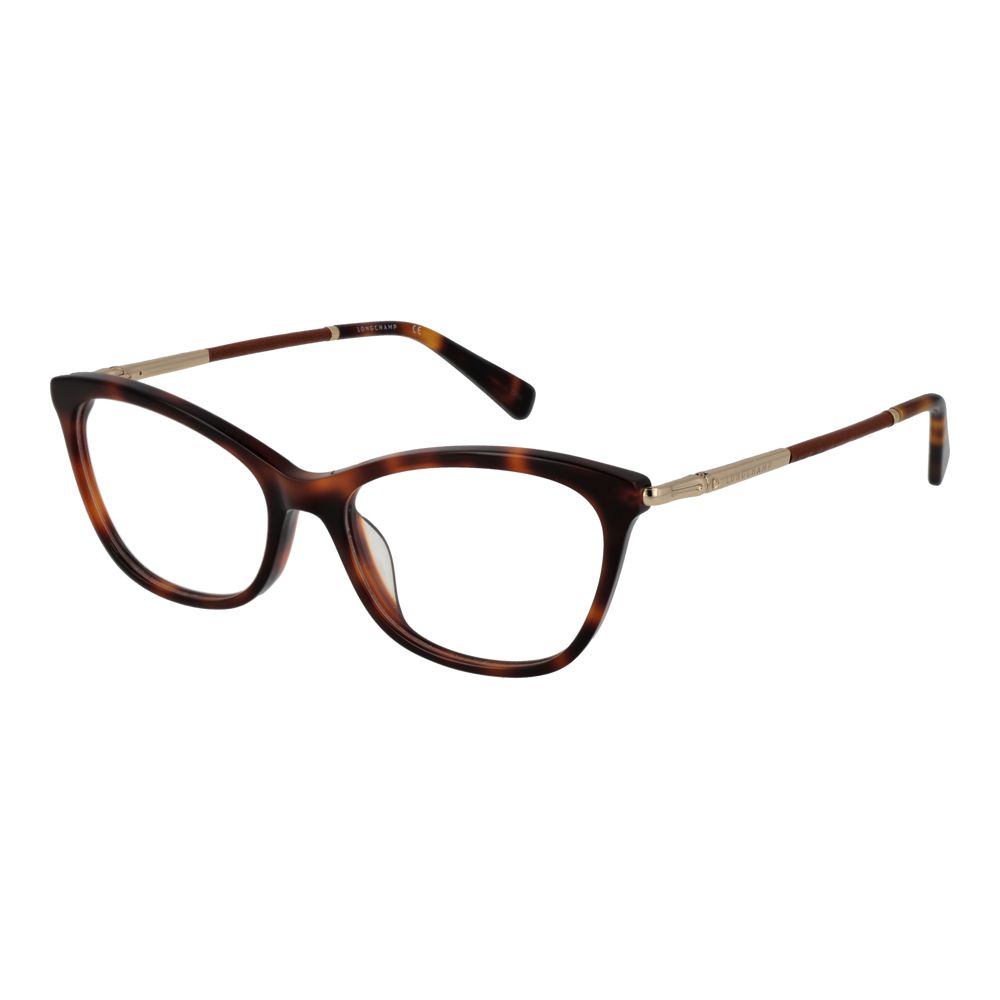 Longchamp Brown Acetate Glasses Frames Longchamp