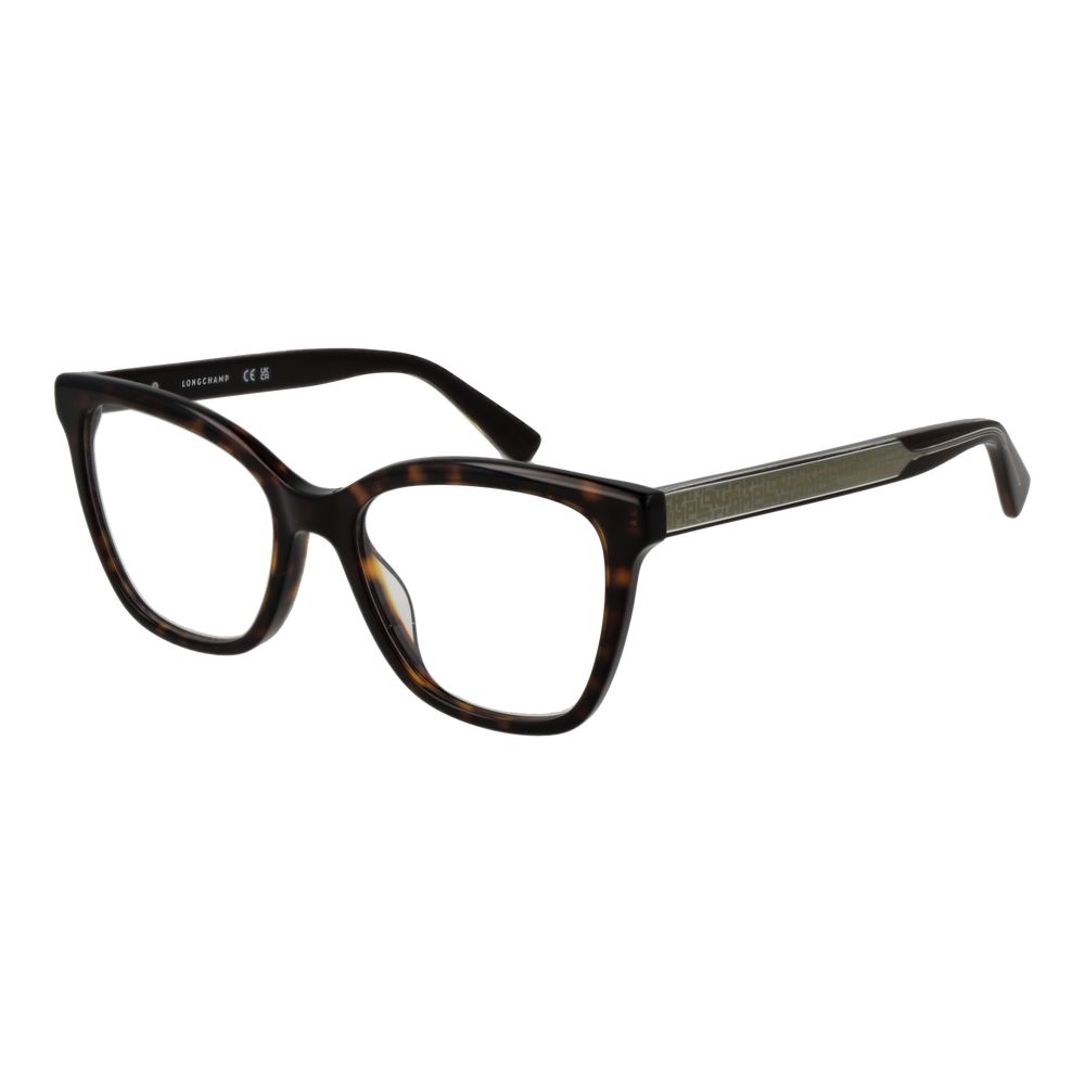 Longchamp Brown Acetate Glasses Frames Longchamp