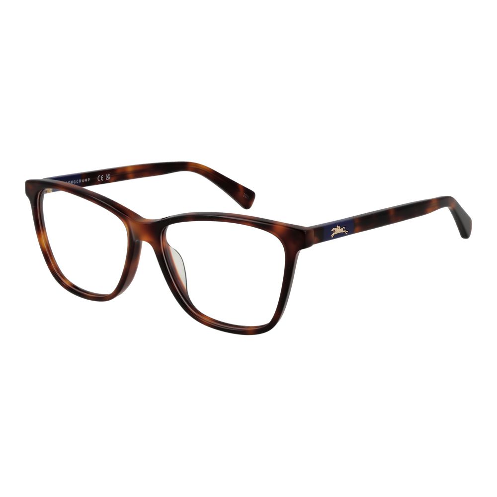 Longchamp Brown Acetate Glasses Frames Longchamp