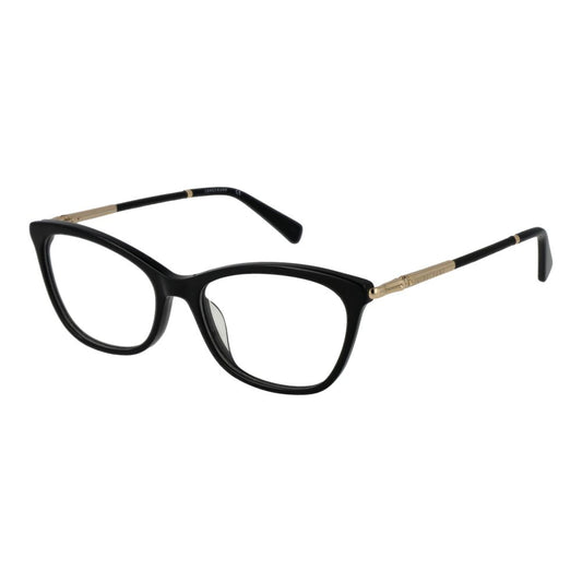 Longchamp Black Plastic Glasses Frames