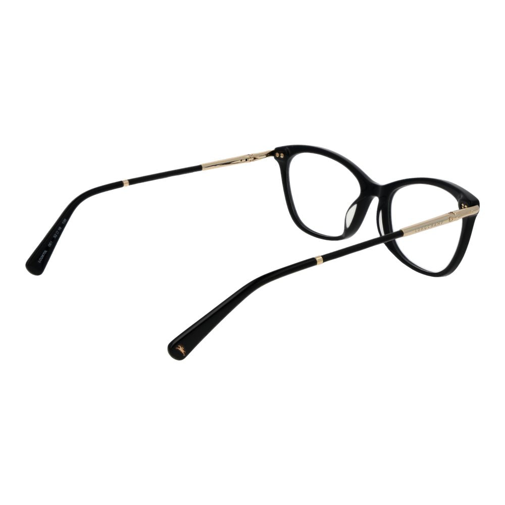 Longchamp Black Plastic Glasses Frames