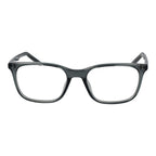 Nike gray stainless steel glasses frames, lightweight and stylish with sleek design, showcasing the modern eyewear aesthetic.