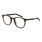 Nike beige metal glasses frames with sleek design and clear lenses, stylish eyewear for everyday wear