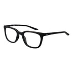 Nike black metal glasses frames with sleek design and thin temples, perfect for a modern, stylish look.