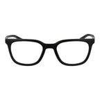 Nike black metal glasses frames with thin, sleek design and adjustable nose pads, suitable for stylish eyewear.