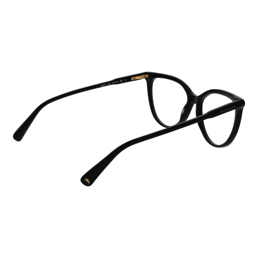 Longchamp Black Acetate Glasses Frames Longchamp