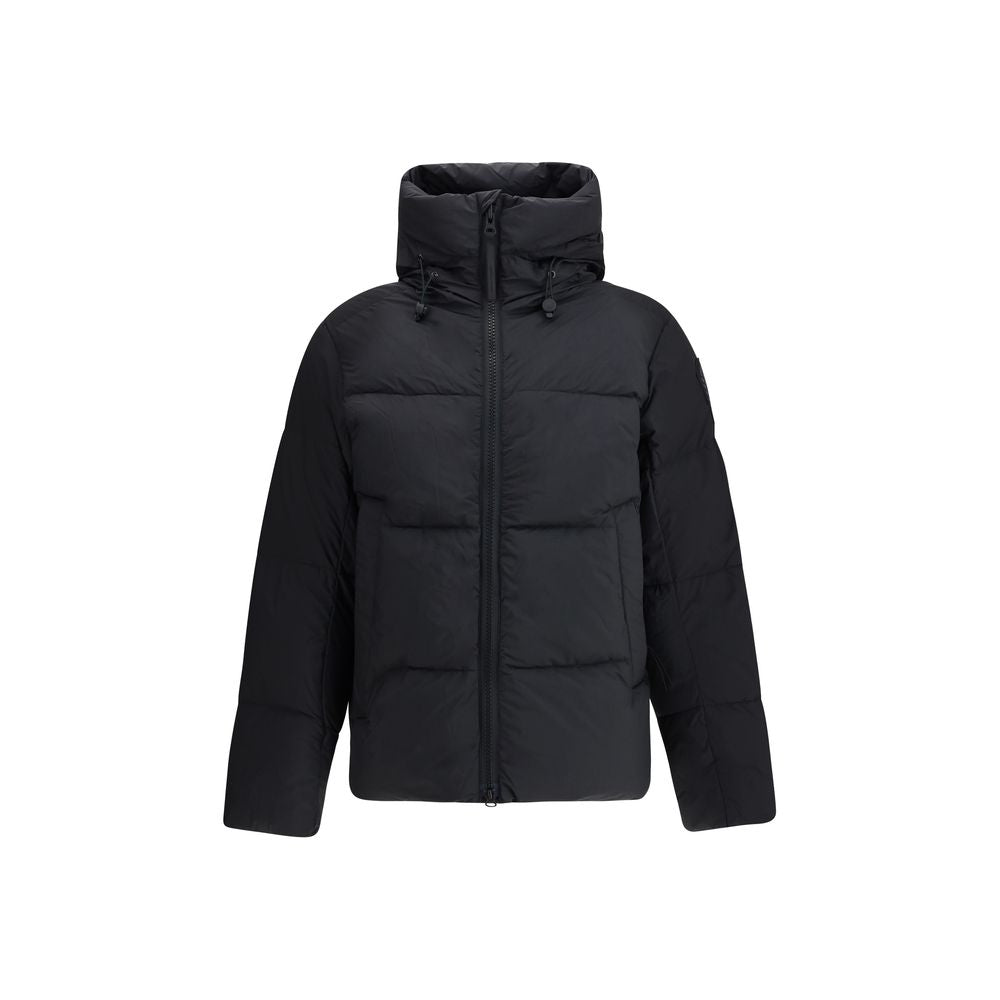 Canada Goose Black Nylon Crofton Puffer matte Canada Goose