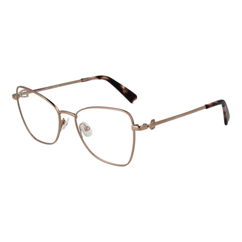 Longchamp Gold Metal Glasses Frames