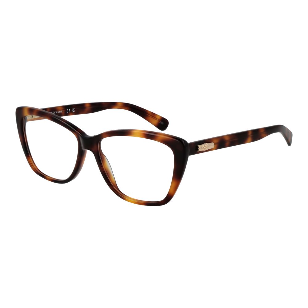 Longchamp Brown Acetate Glasses Frames Longchamp