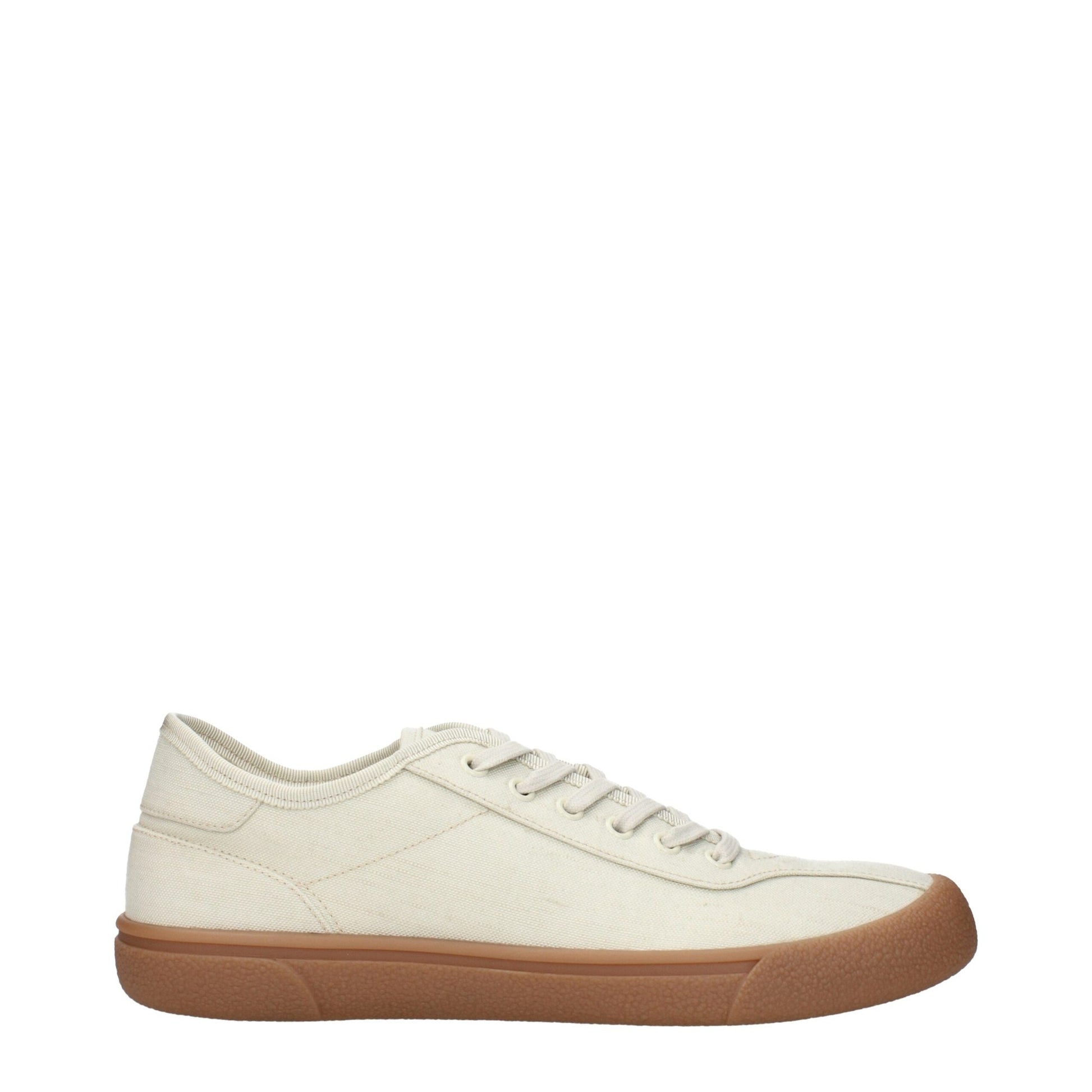 The Row Beige Fabric Sneakers The Row