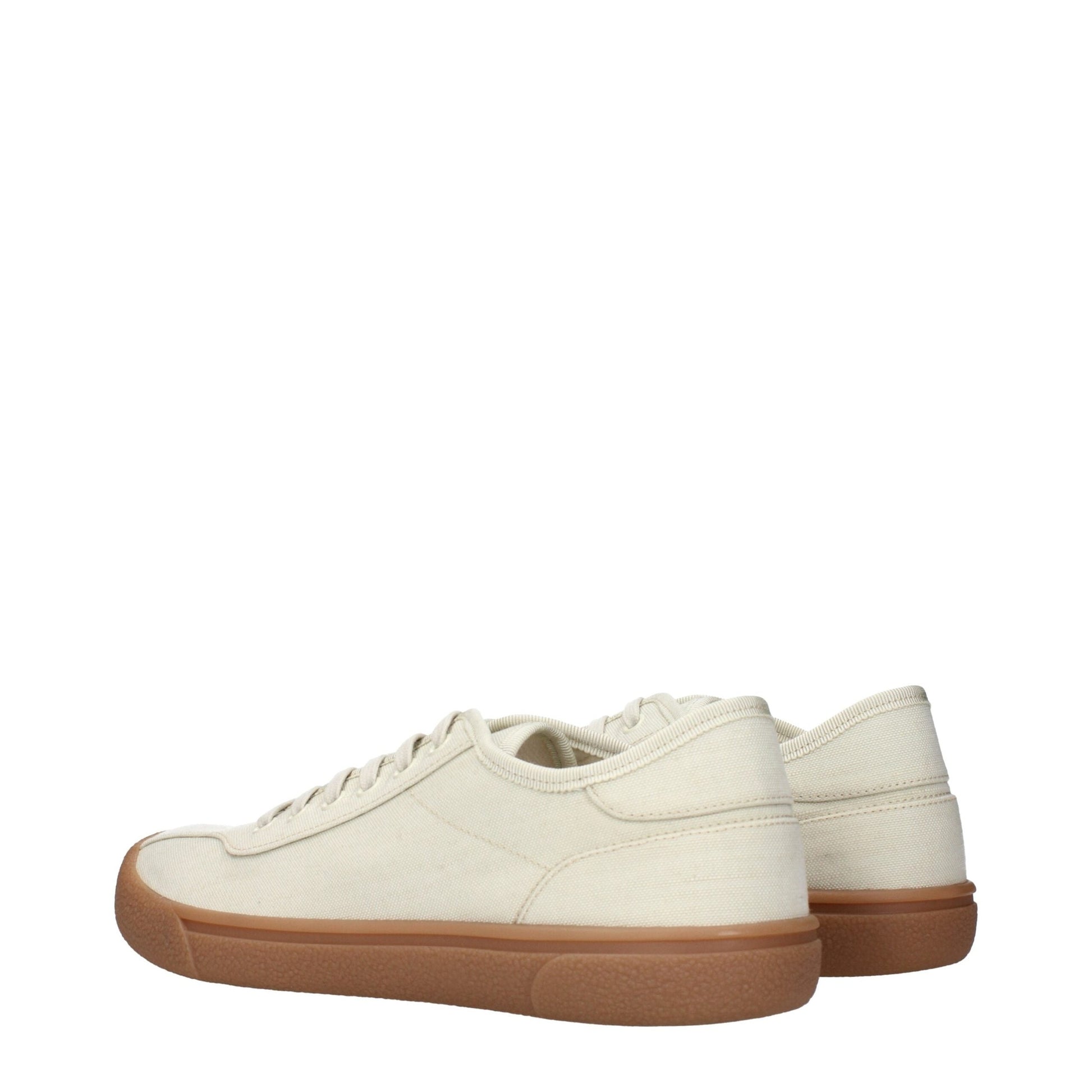 The Row Beige Fabric Sneakers The Row