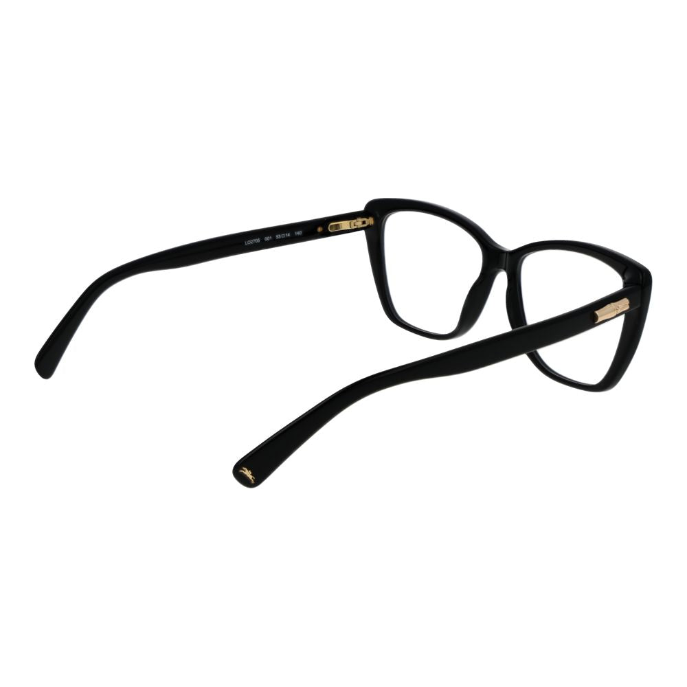 Longchamp Black Acetate Glasses Frames Longchamp
