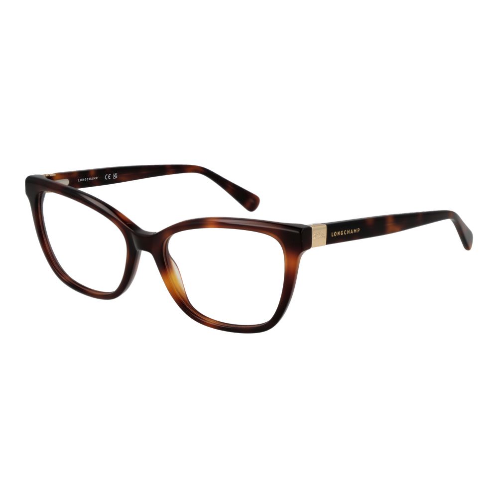 Longchamp Brown Acetate Glasses Frames Longchamp
