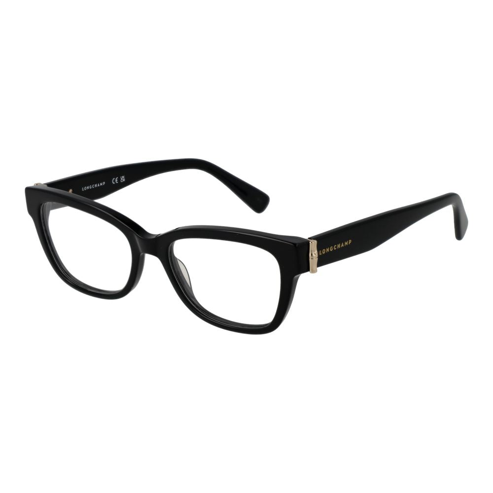 Longchamp Black Acetate Glasses Frames