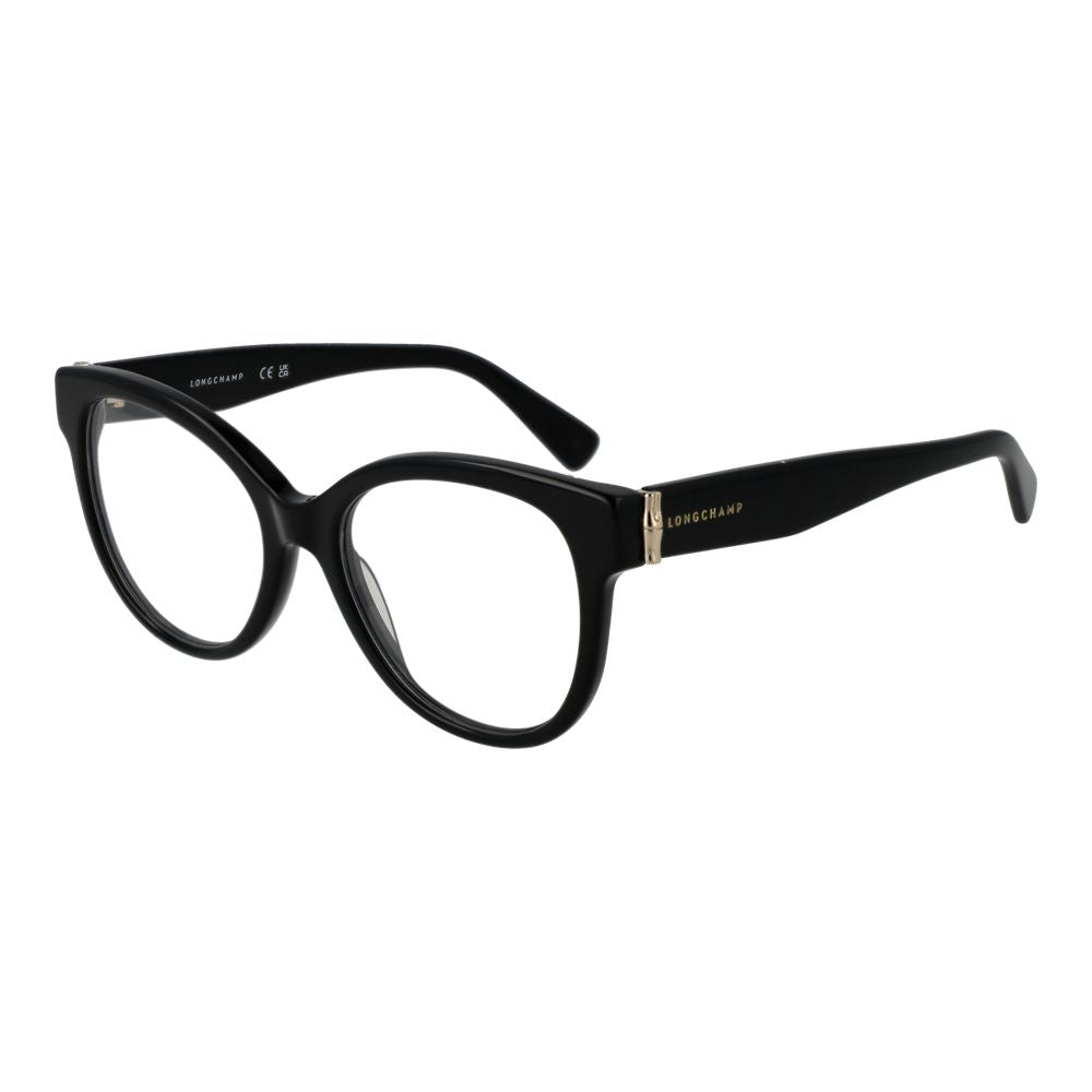 Longchamp Black Acetate Glasses Frames
