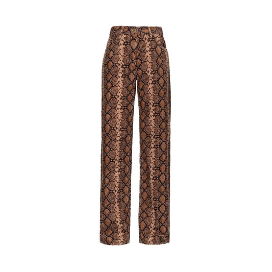 PINKO Brown Cotton Women's Corduroy Pant PINKO