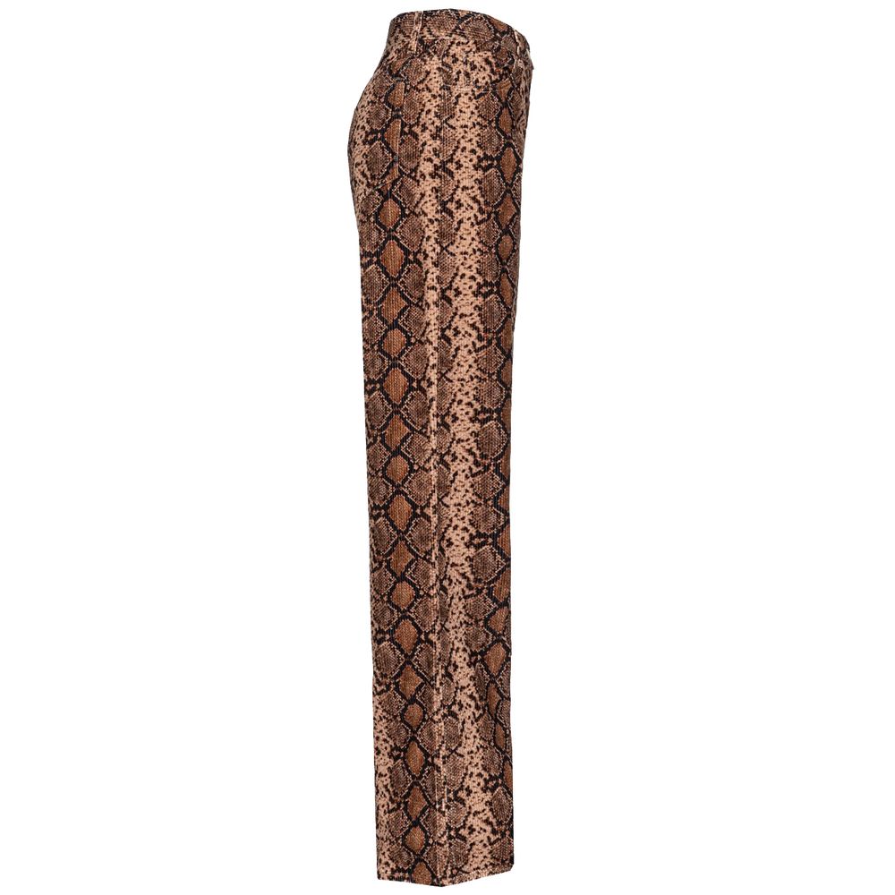PINKO Brown Cotton Women's Corduroy Pant PINKO
