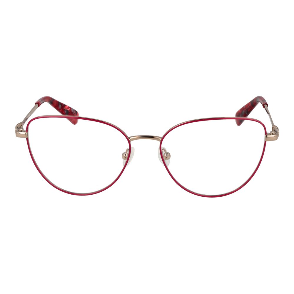 Longchamp Pink Metal Glasses Frames