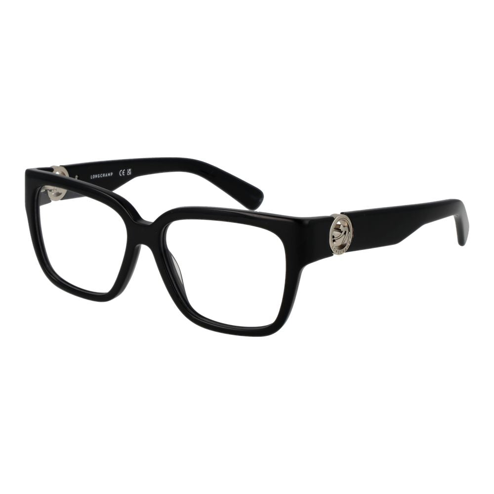 Longchamp Black Acetate Glasses Frames Longchamp